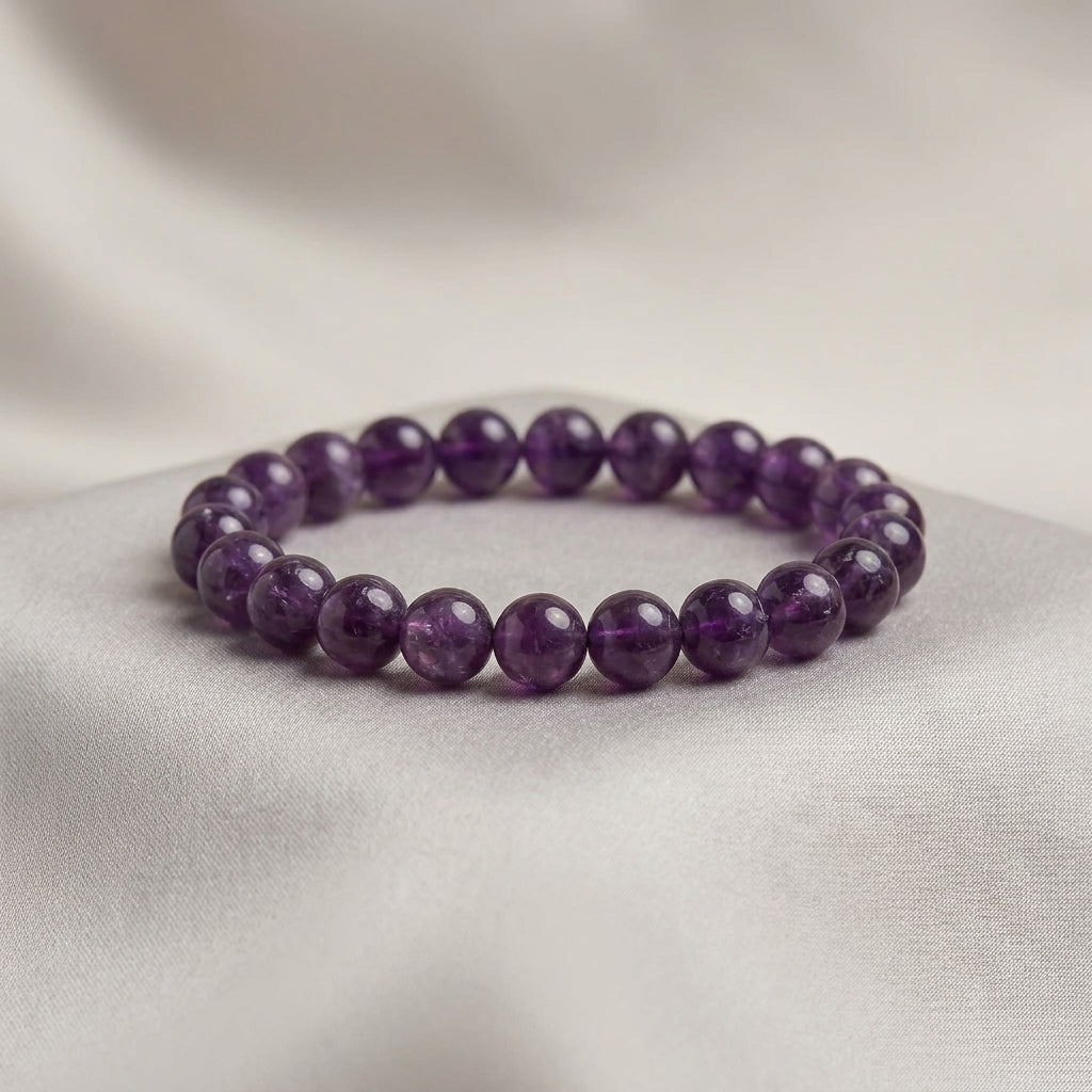 Natural Amethyst Bracelet