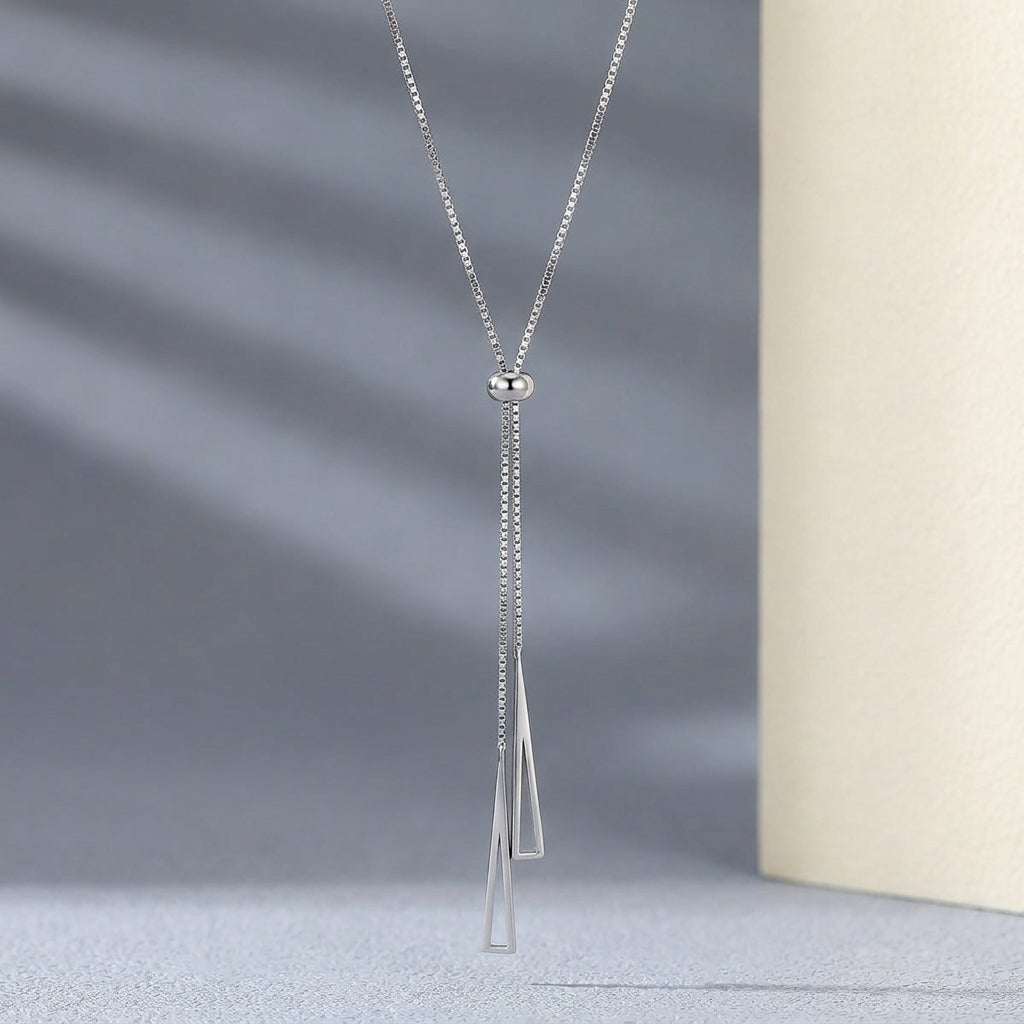 Silver Thread Necklace