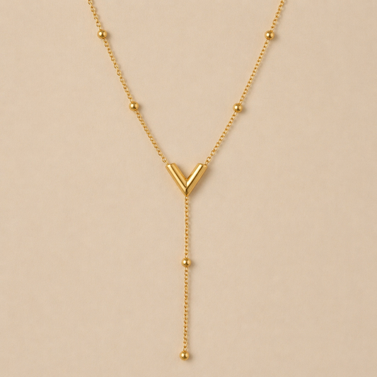V-Shine Pendant Necklace