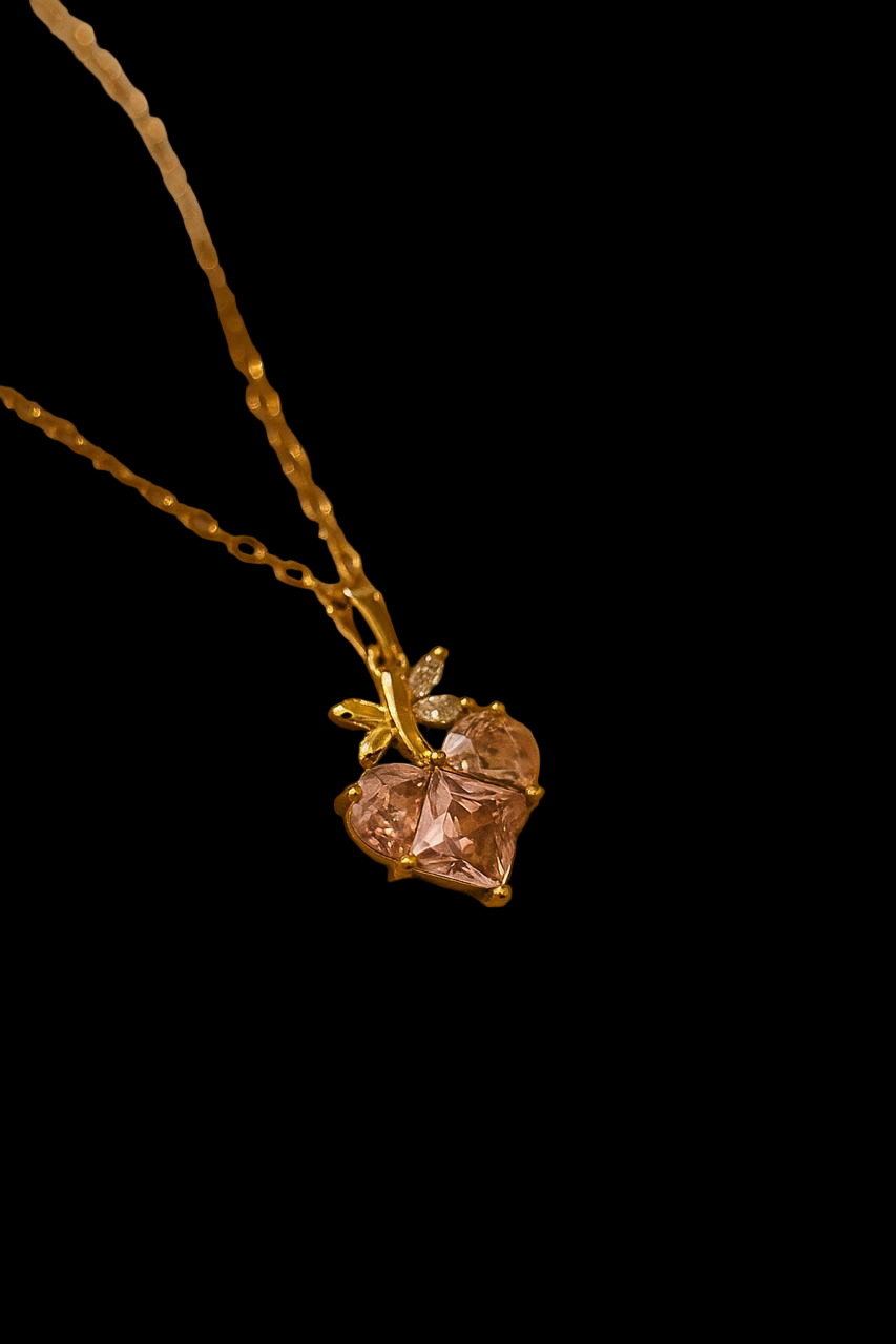 BLUSH BLOOM CHAIN PENDANT