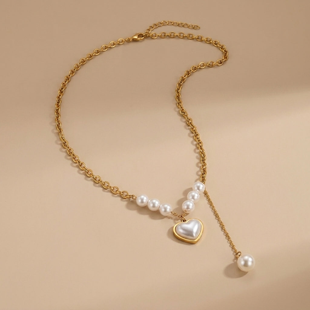 Heart Drip Necklace