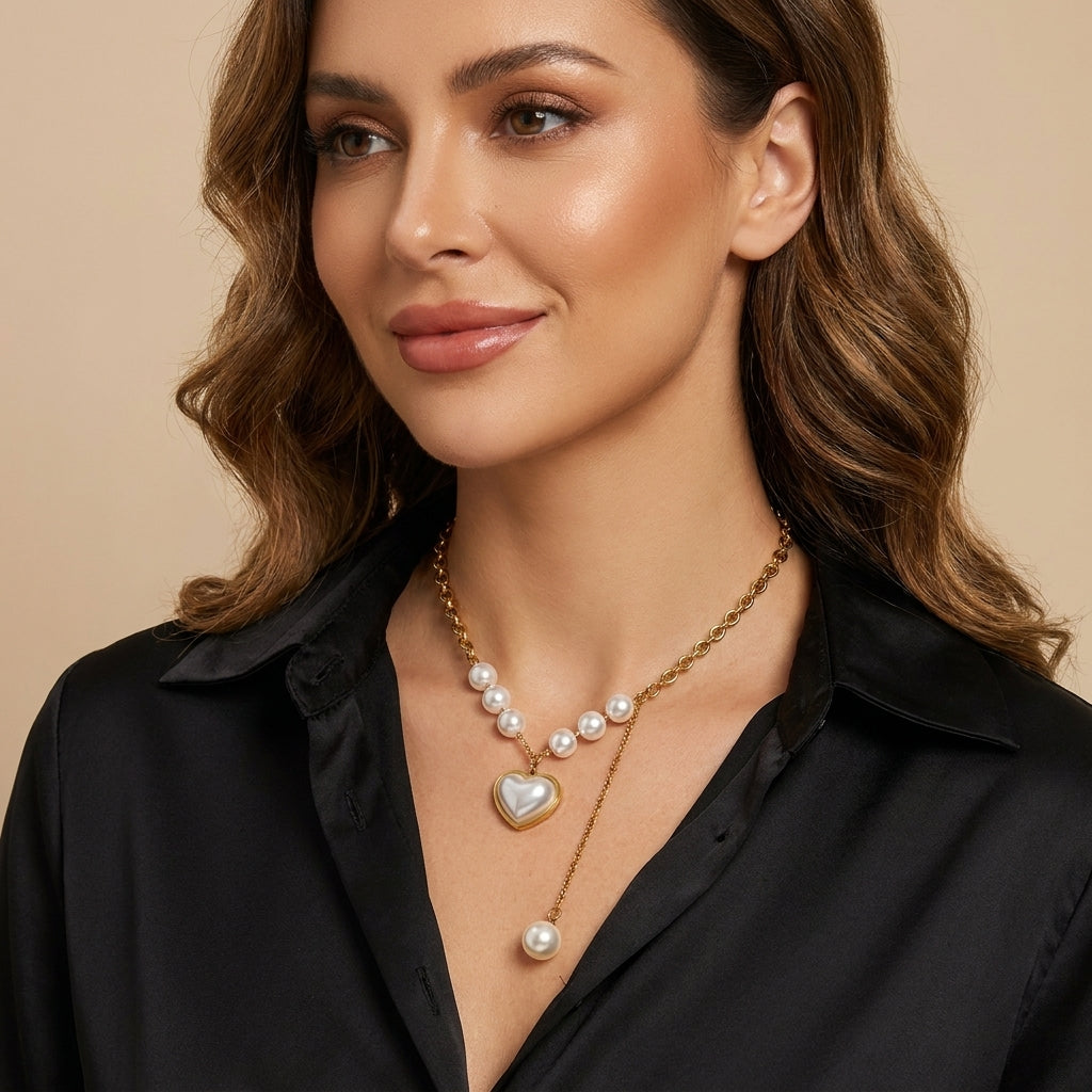 Heart Drip Necklace