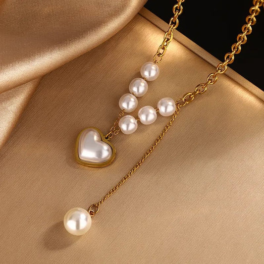 Heart Drip Necklace