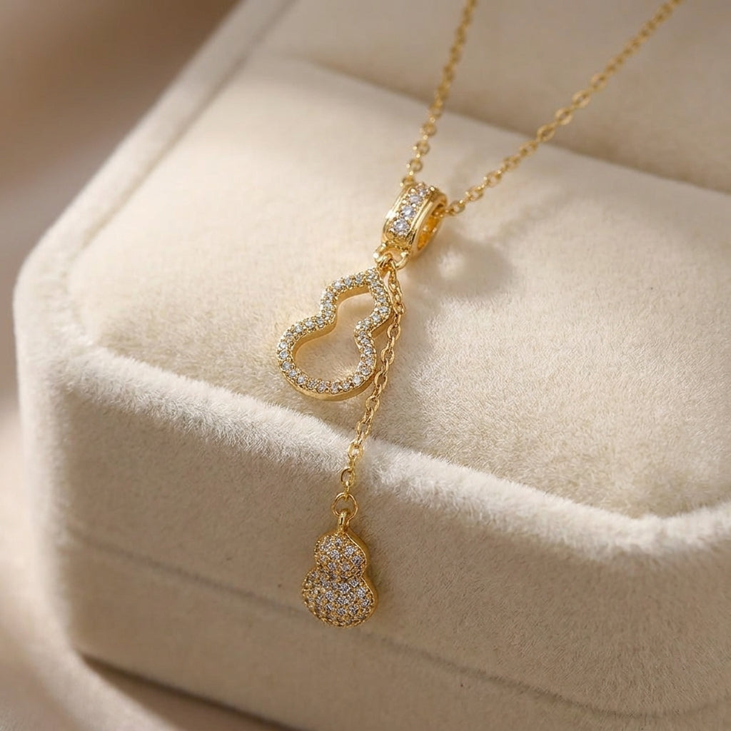 Selene Drop Pendant Necklace