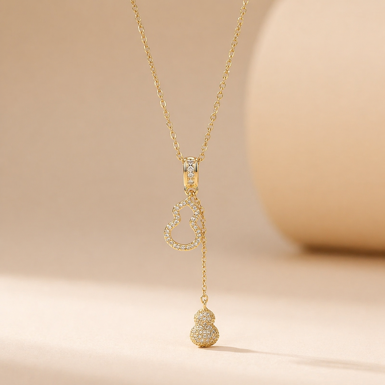Selene Drop Pendant Necklace