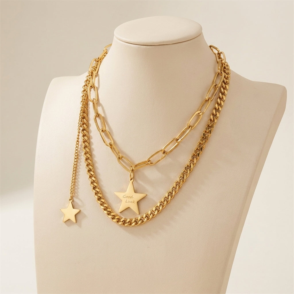 Star Drip Necklace