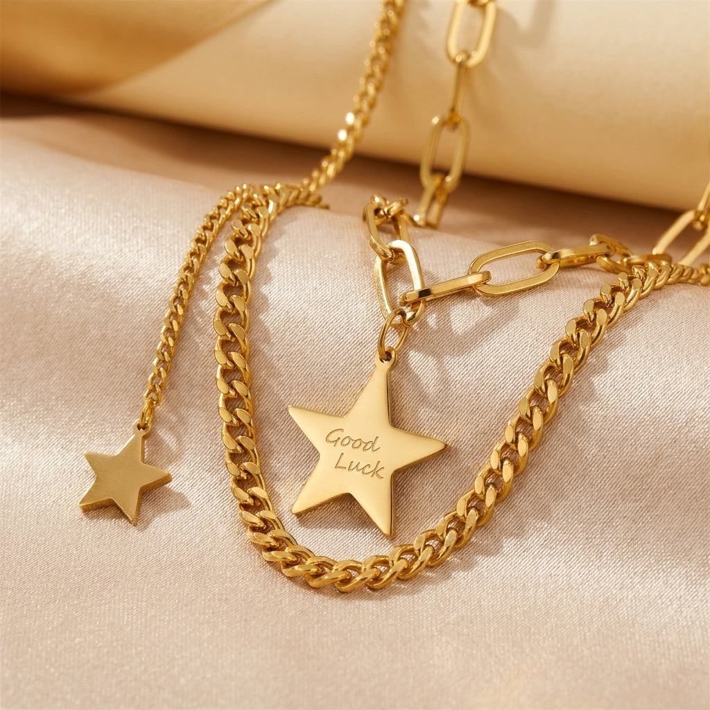 Star Drip Necklace