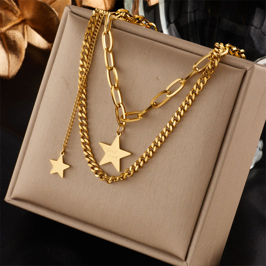 Star Drip Necklace