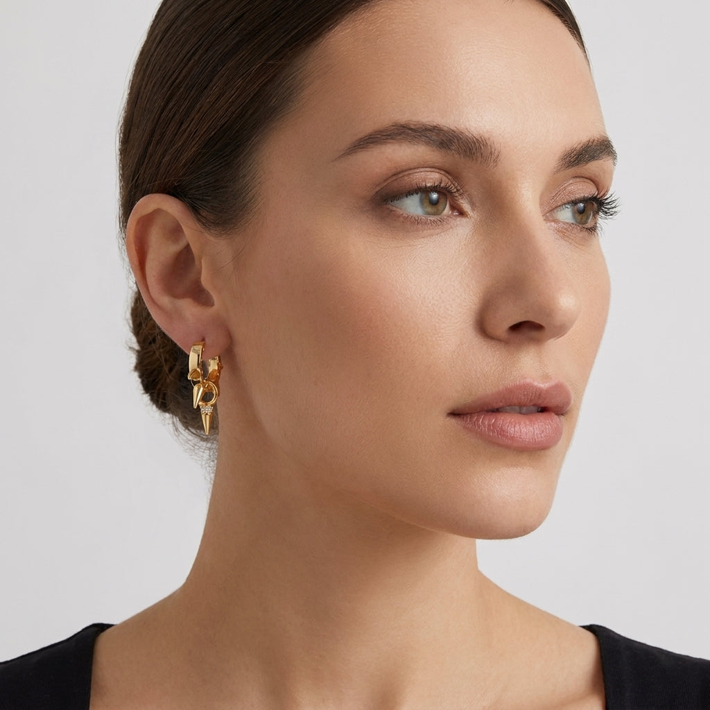 Urban Spice Hoop Earring